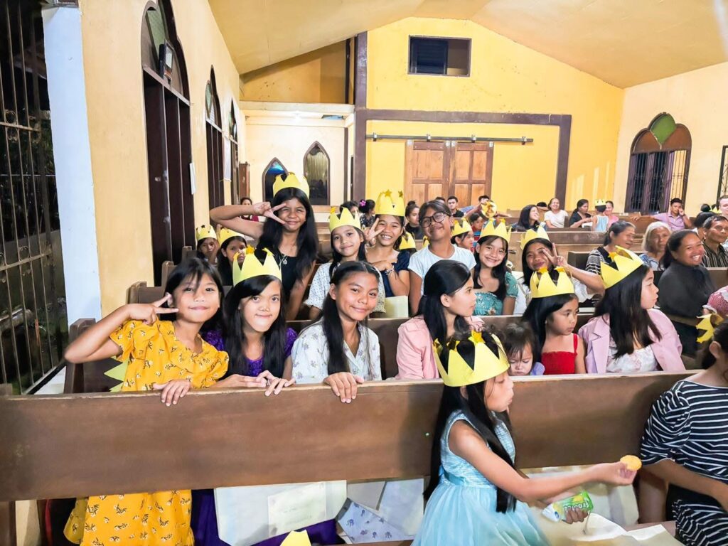cradled by invisible hands - children attending the program