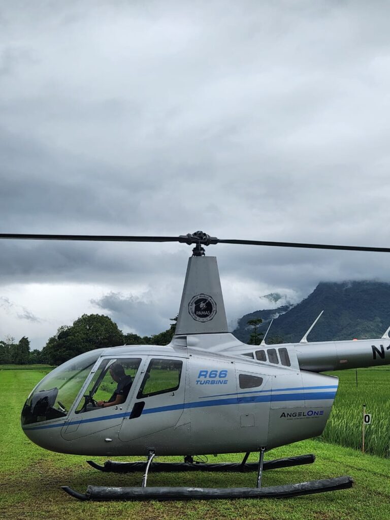 The Day The Mountains Held Their Breath | R66 Helicopter
