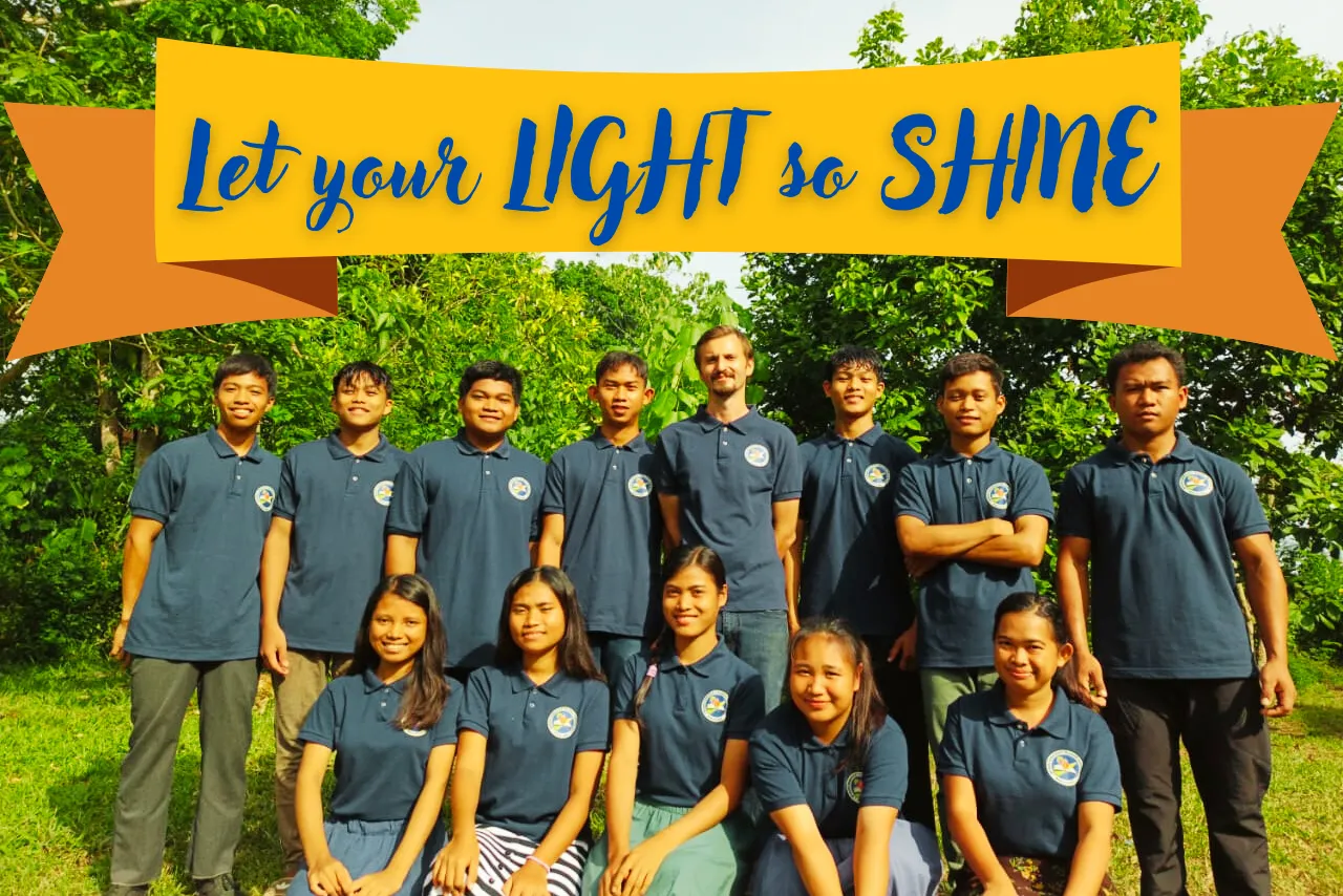 shining for jesus serving with Joy